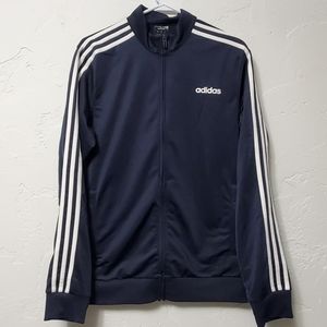 Adidas Men Sz M Full Zip Sweater